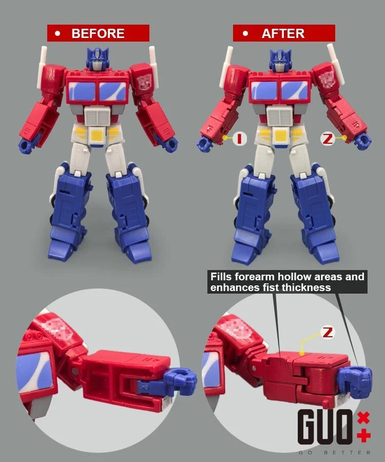 IN STOCK! GO BETTER 3D DIY Upgrade Kit For SS Devastation OP Prime （#PART A）