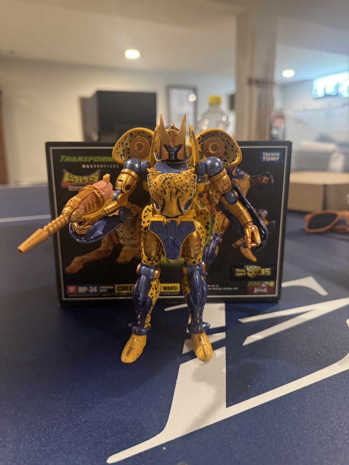 Transformers Masterpiece MP-34 Cheetor Cheetus Action Figure Beast Wars BANDAI