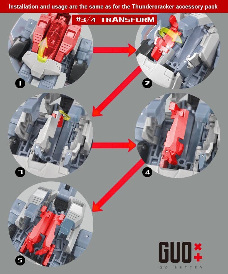 Gobetter studio GB-1170 upgrade kits for SS86 Starscream,in stock