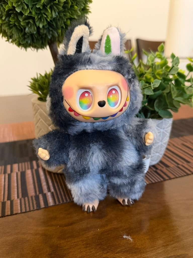 POP MART Labubu Grey V3 Secret ID Hidden Secret ID Grey Rare Labubus