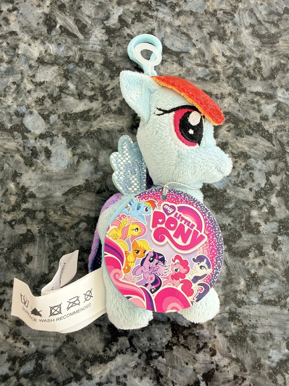 My Little Pony Plush Clip Keychain Lot of 15 Aurora Hasbro