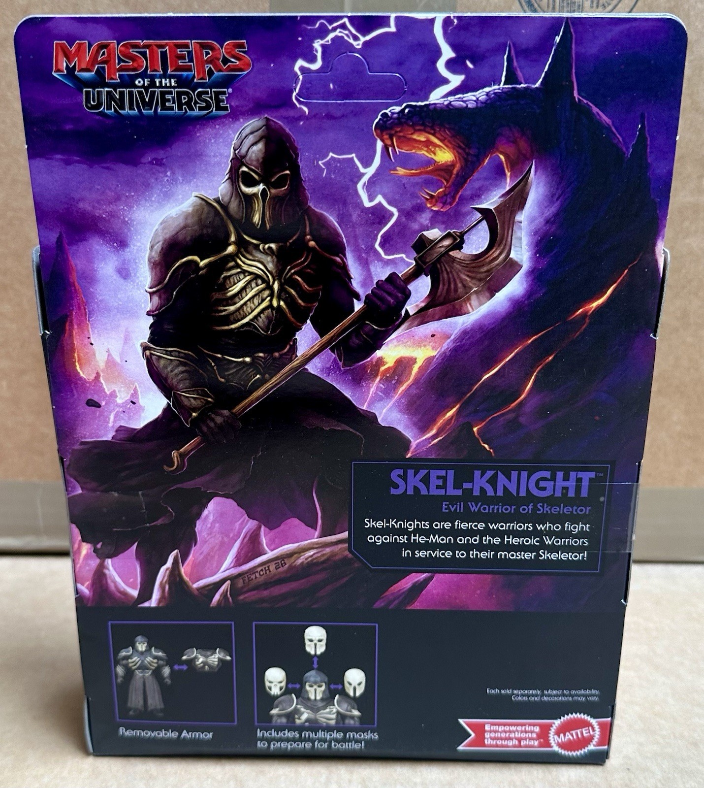 MOTU 2026 Masters of The Universe Origins Deluxe Edition SKEL-KNIGHT Figure