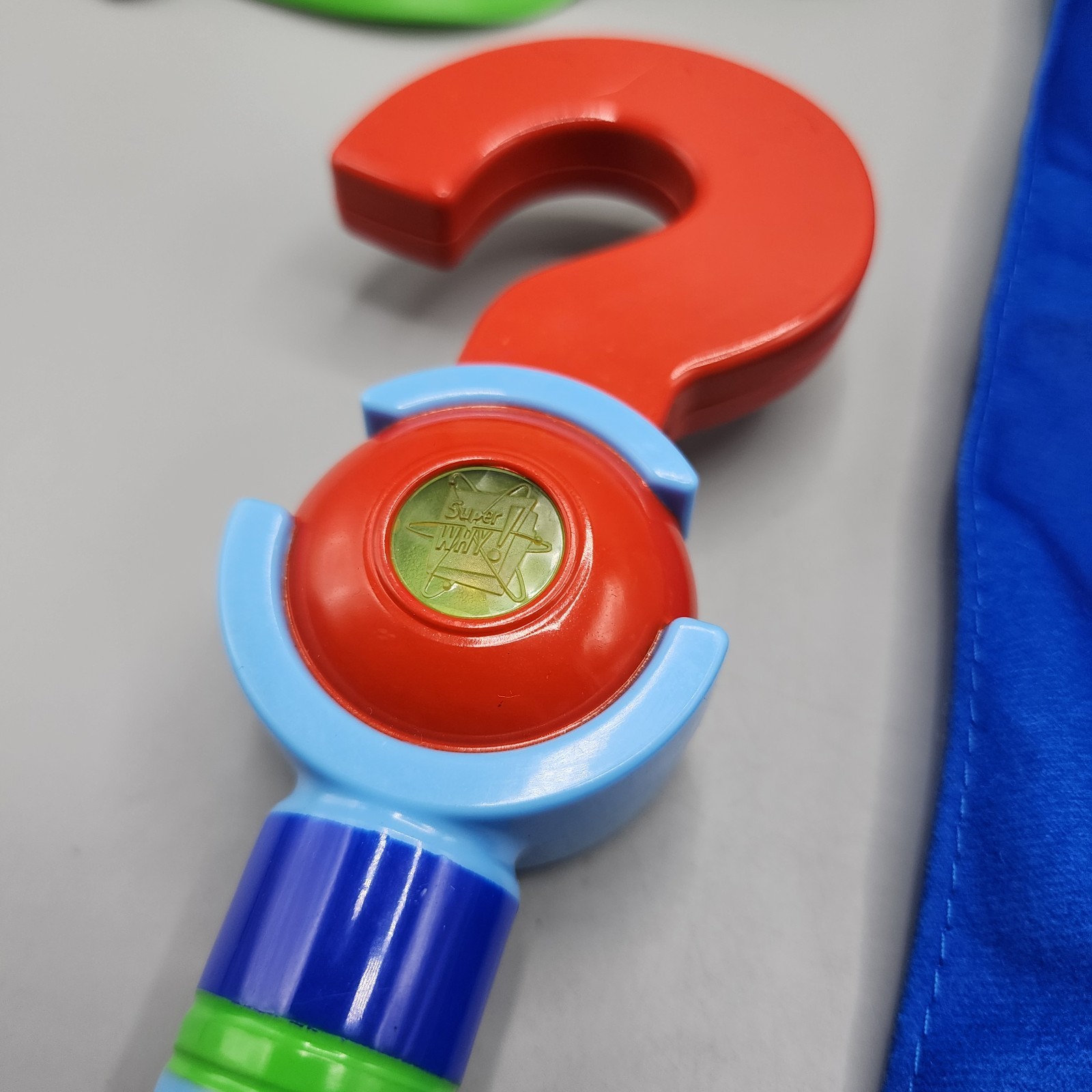 2009 Learning Curve Super Why Writer Wand Light Up, Cape + MASK! Set / Works