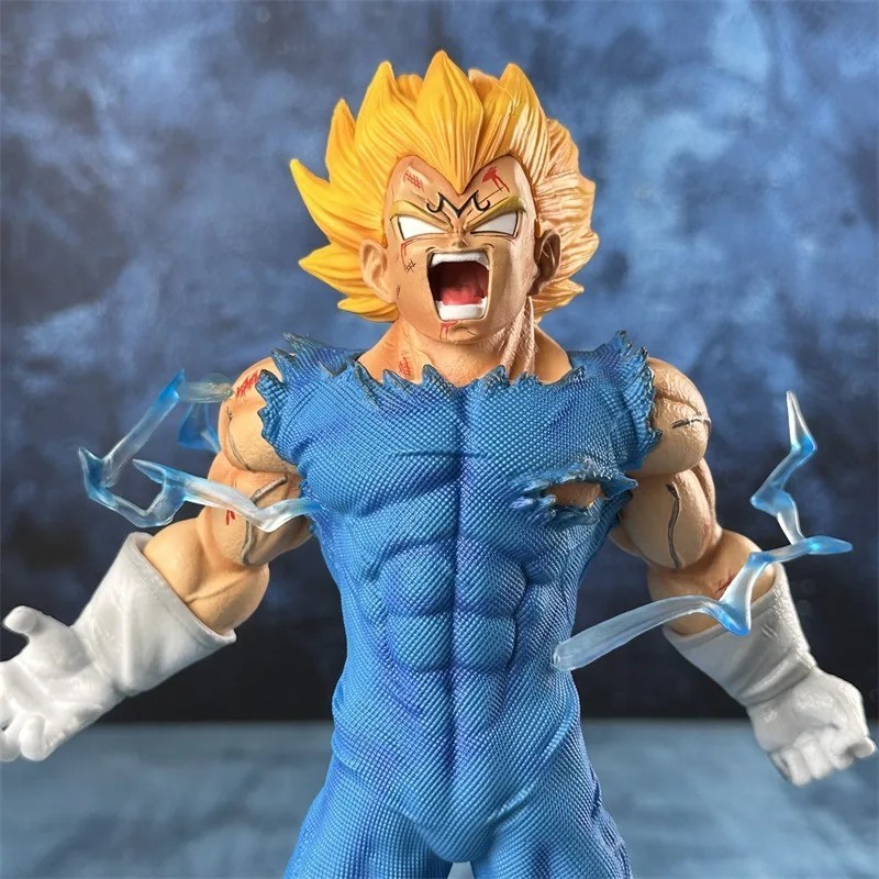 28cm Dragon Ball Z Vegeta Self-Destruct Figure Action Figures PVC Statue Collect