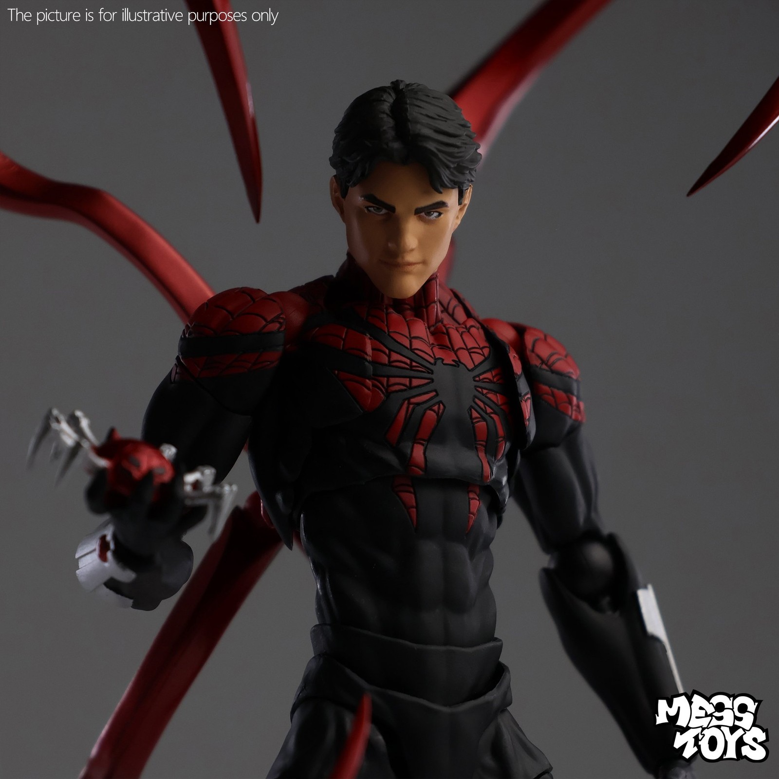 CT Toys Mess Toys Superior Spiderman Octopus Spider Action Figure Boxed US STOCK