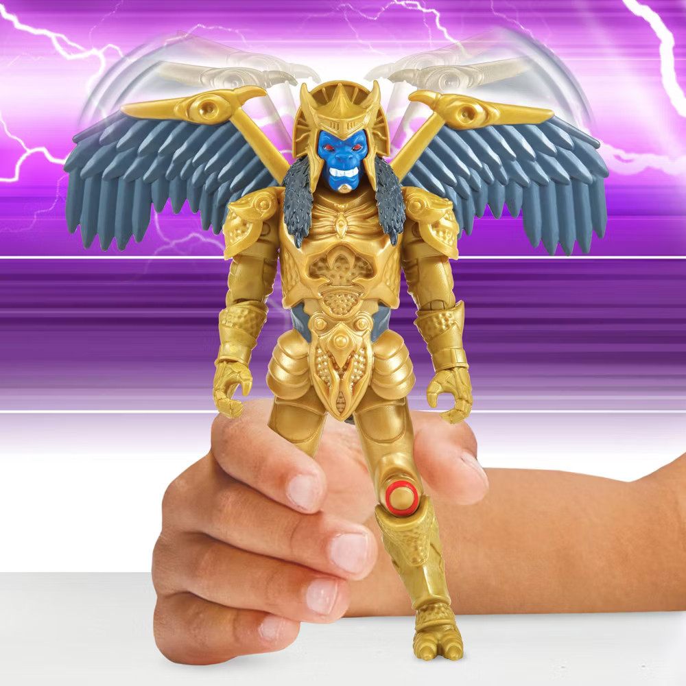 Mighty Morphin Power Rangers Re-Ignition Auto-Morphin 6pk Battle Set with