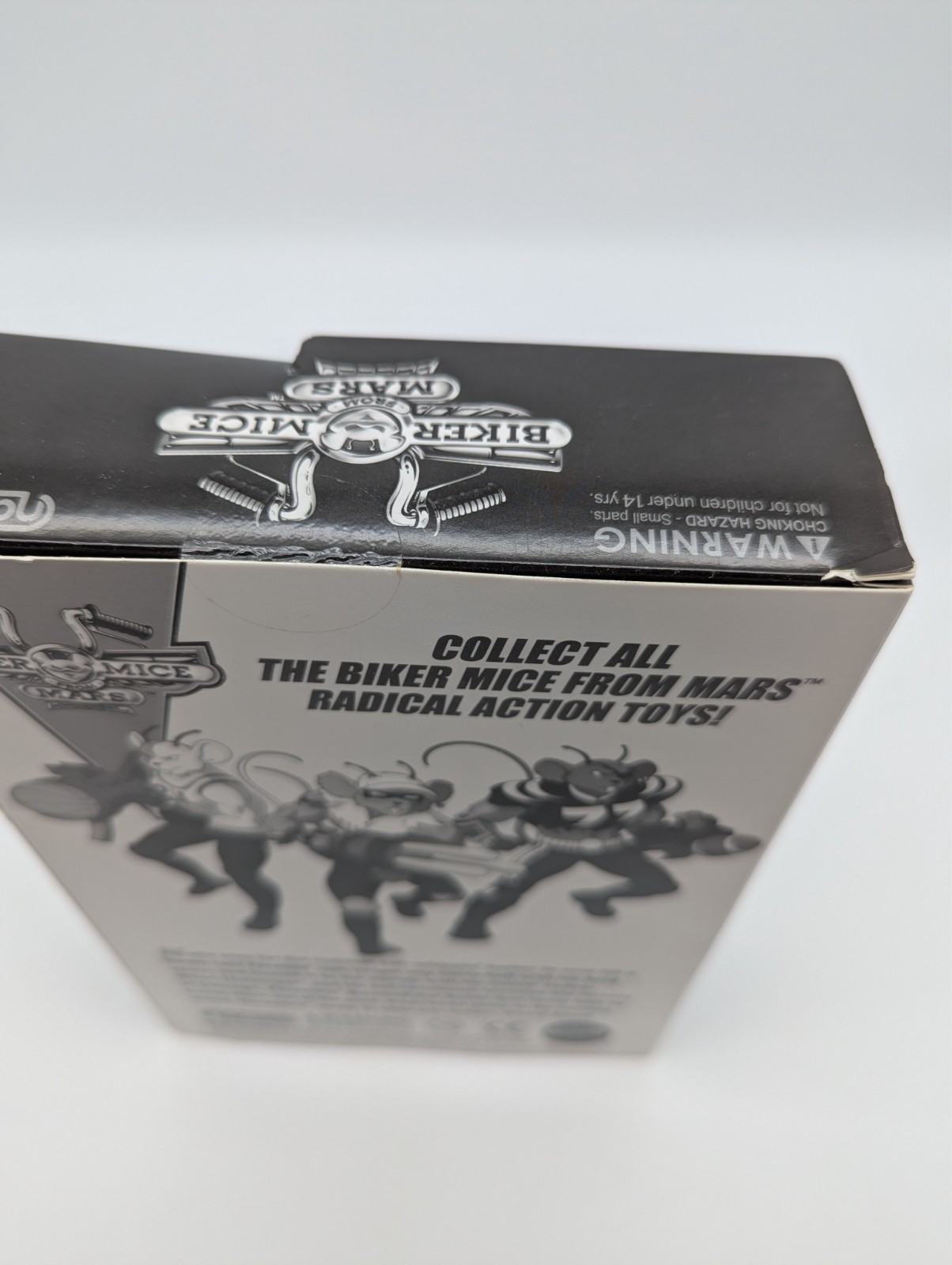 Biker Mice from Mars Throttle Sports Bros B&W Figure- PX (Black & White Version)