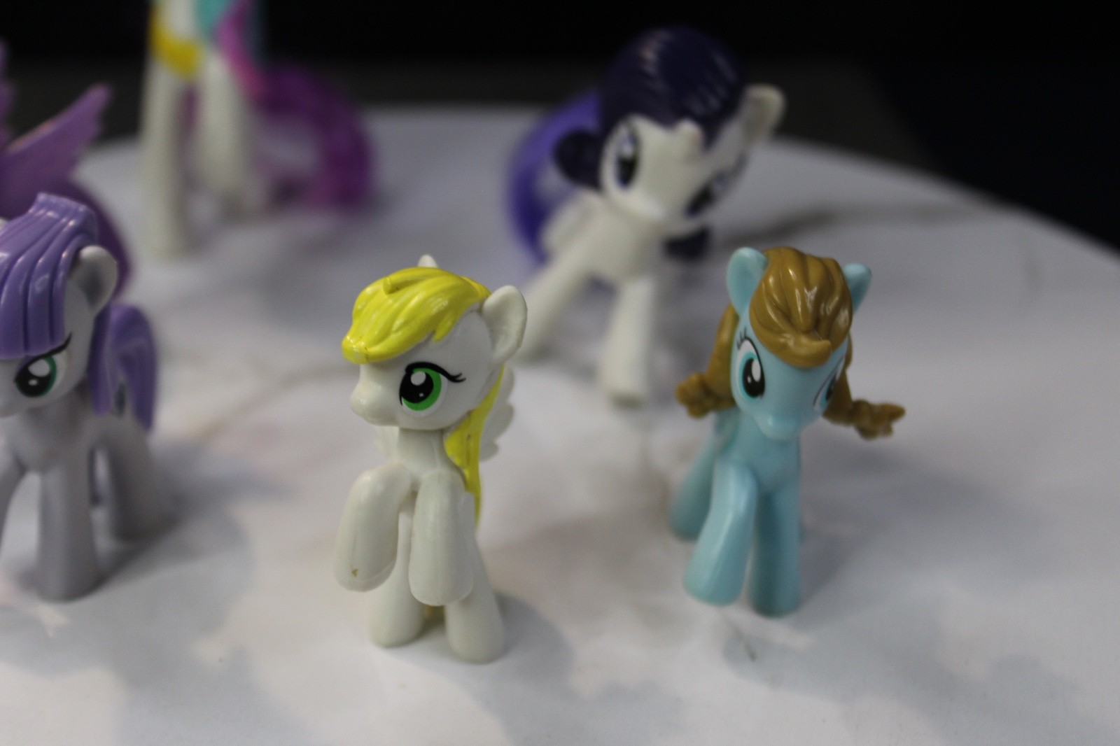 My Little Pony G4 Blind Bag Mini Figures Lot 6 Princess Celestia Luna Rarity