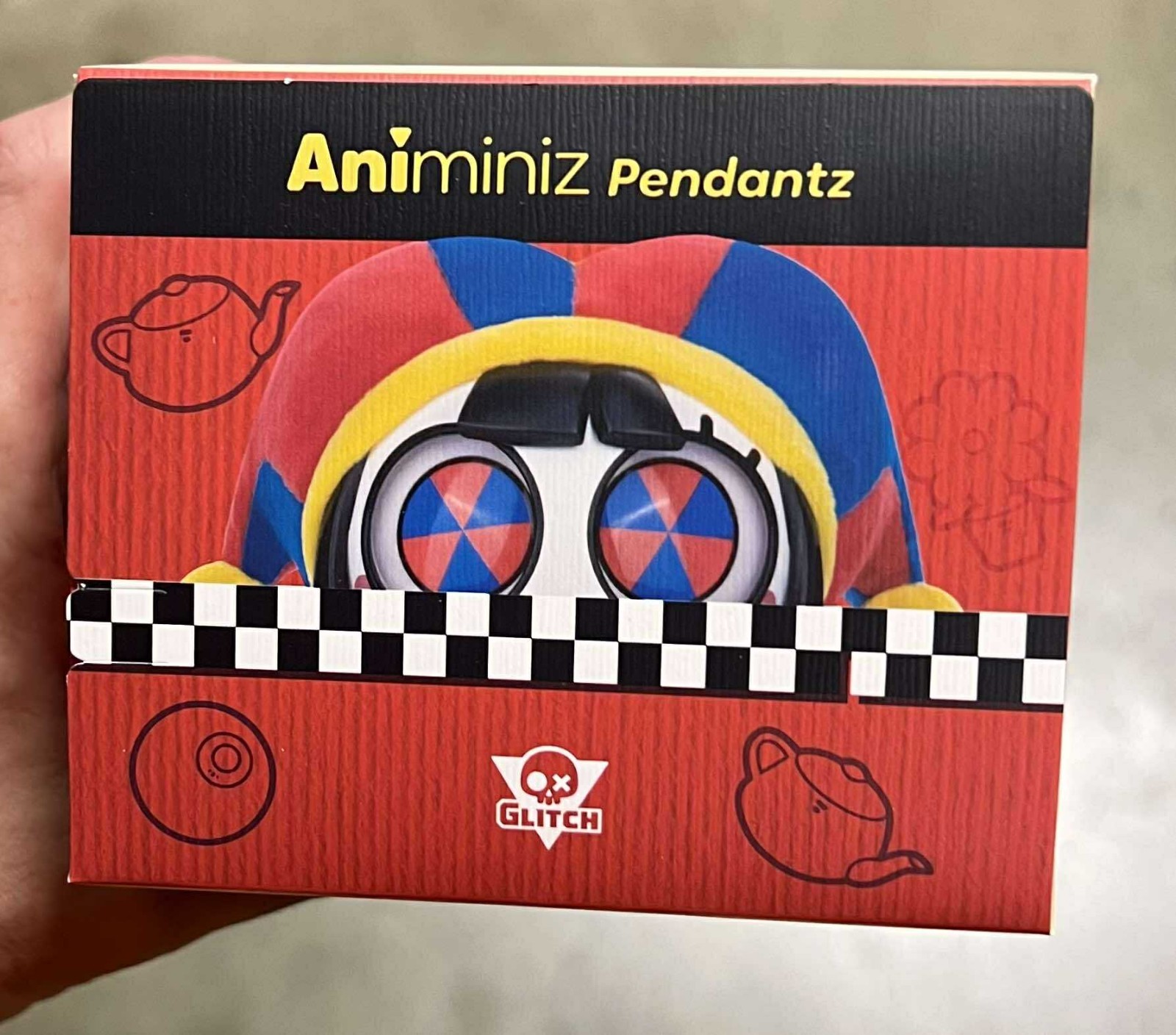 Amazing Digital Circus Pomni Evil Animiniz Pendantz Blind Box Figure CHASE
