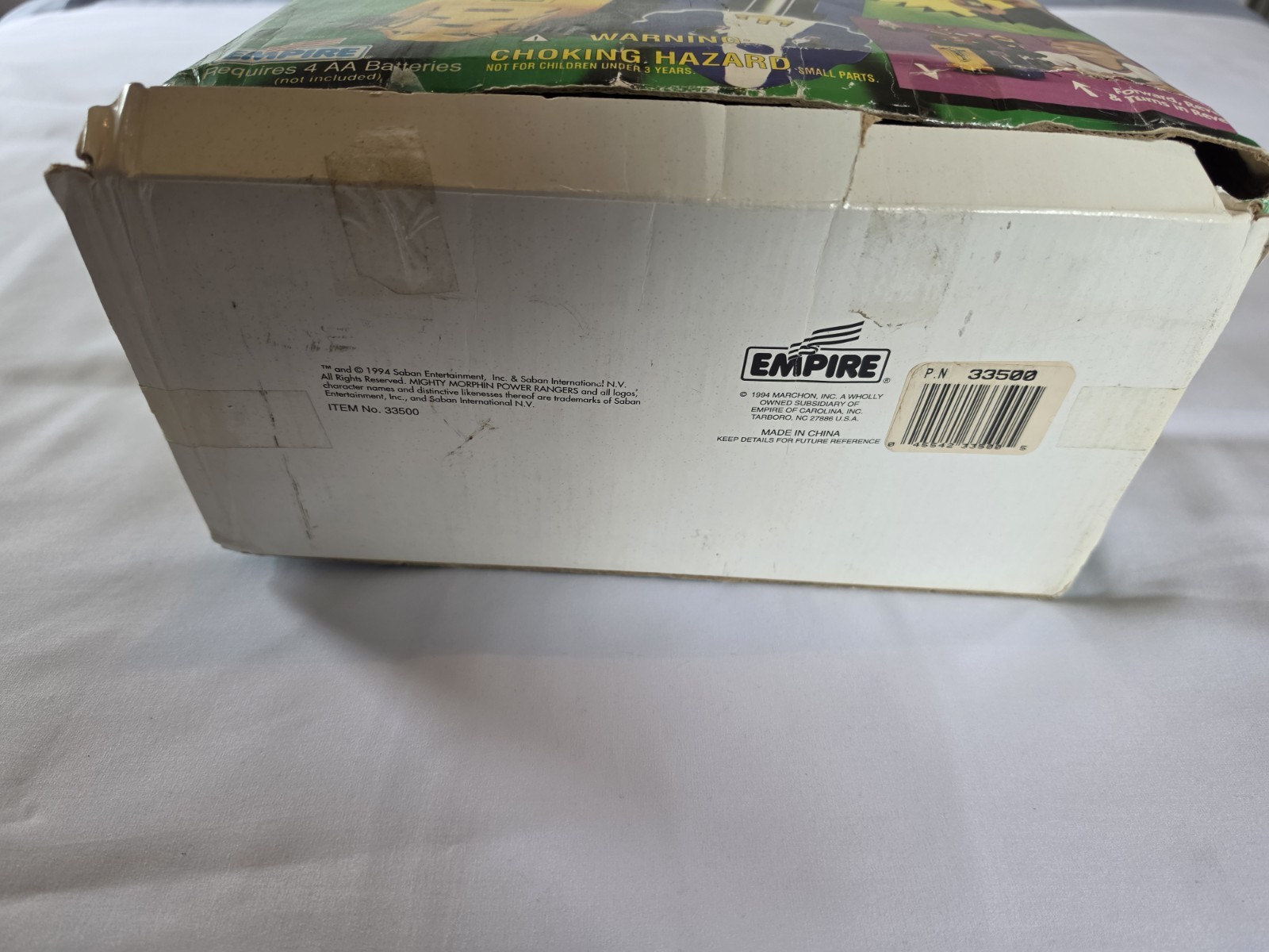 MIGHTY MORPHIN POWER RANGERS MEGAZORD ROBOT REMOTE CONTROL TOY 1994 BOXED