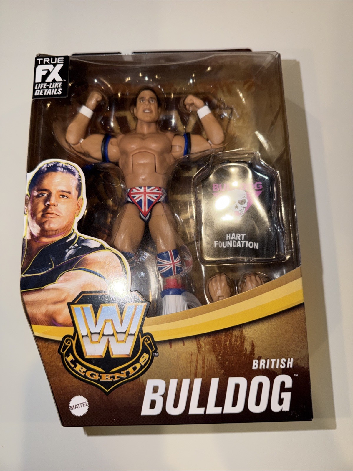 Mattel WWE Legends Elite British Bulldog Action Figure Greatest Hits