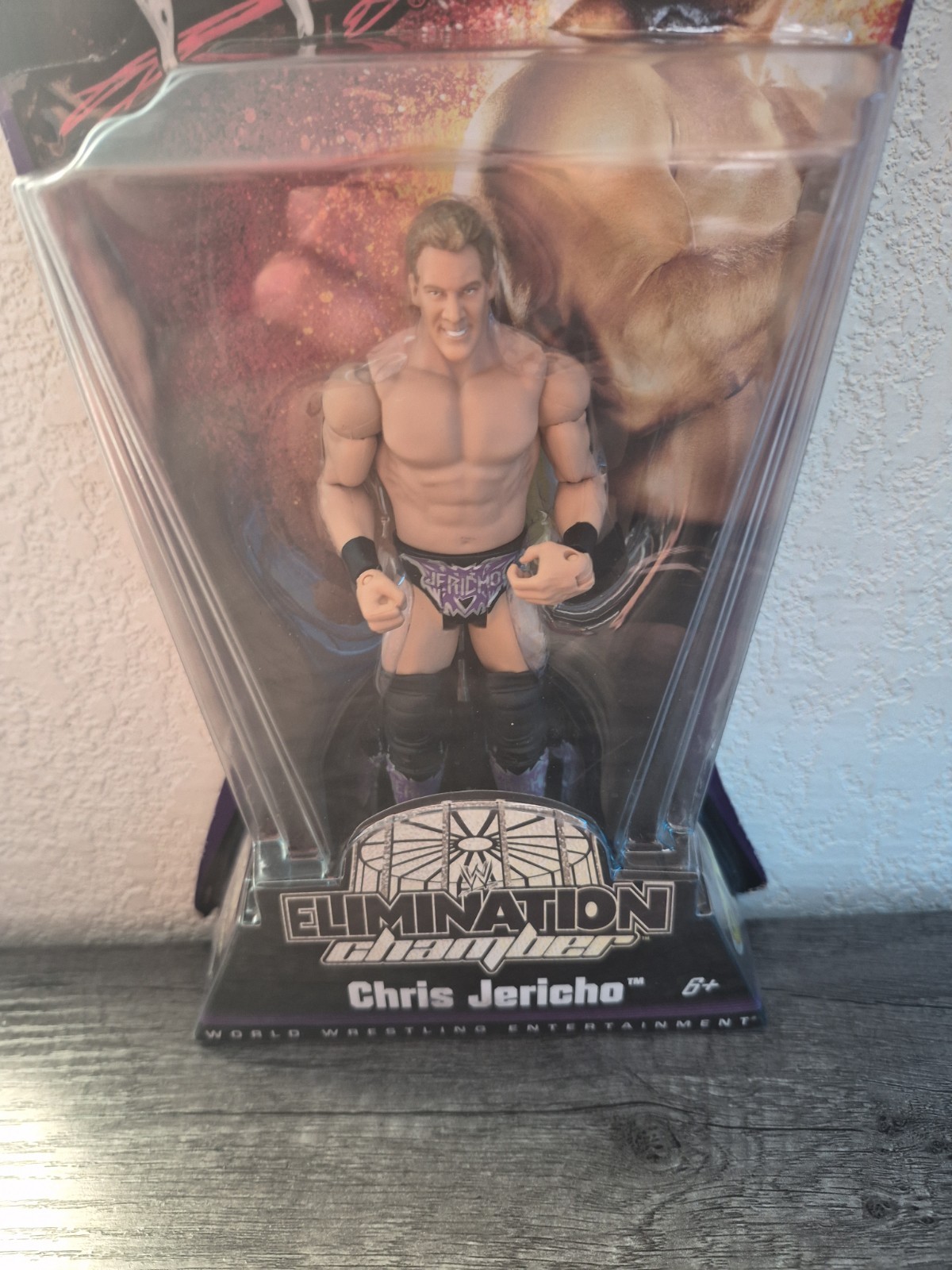 2010 Mattel WWE Elimination Chamber Chris Jericho Action Figure New in box