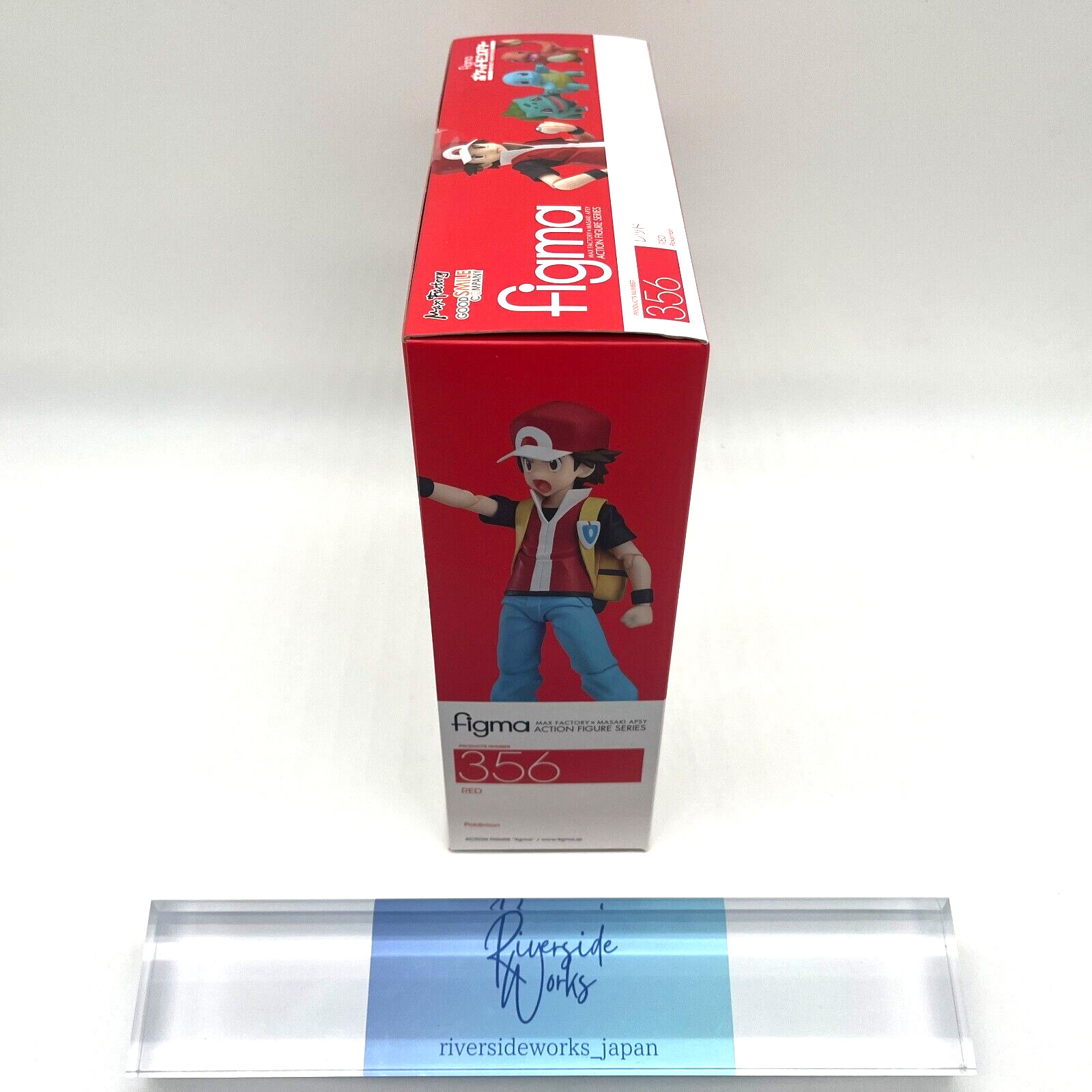 Max Factory figma Pokemon Red Trainer No.356 Pocket Monster Action Figure Japan