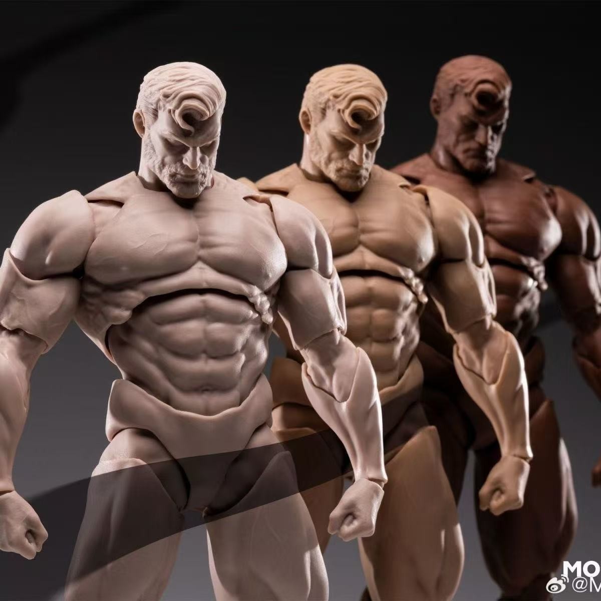 Inart MORFIG 1/12 Scale Strong Muscle Male Action Figure Body White Skin Ver.